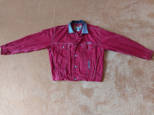 Diesel denver jeansjacke rot - diesel-denver,