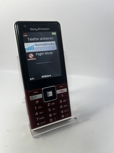 Handy sony ericsson j105i - ericsson, rot