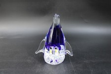 Murano Glas Figur Pinguin mit