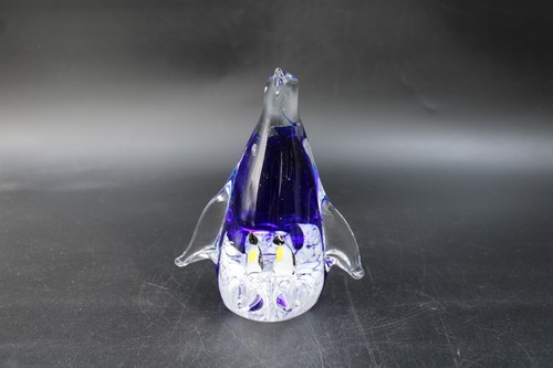 Murano glas figur pinguin mit - murano,