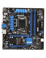 MSI H77MA-G43 MS-7756 Ver.1.2 Intel H77 Mainboard Micro ATX Sockel 1155   #34675