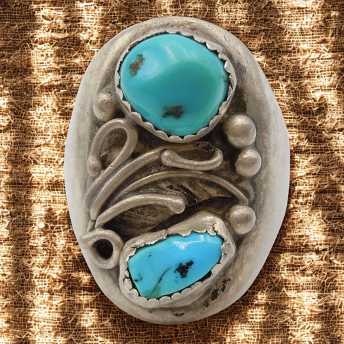 Navajo silberring mit zwei - silberring,