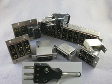 Varianten Siemens & Halske TF-Stecker 3 Pol DIN 41268 9REL kli 6 #V01_SuH-TF