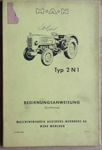 Man schlepper 1 - schlepper, n