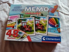 Mein erstes Memo Kinderspiel Motiv Fahrzeuge