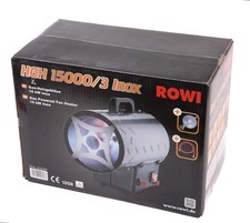 ROWI HGH 15000/3INOX Gas Heizgebläse Heizung Gasheizgerät Neu/OVP