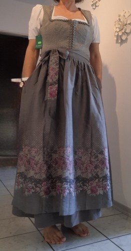 Elegantes graues dirndl gr - elegantes,