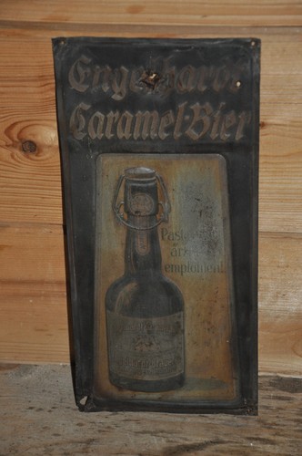 Altes blechschild 20er - altes,