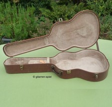 Everest Koffer Case Made in Kanada f. 4/4 Konzert-Gitarren braun Innenfach