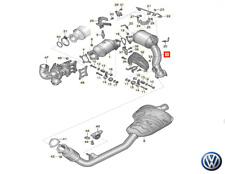 Original VW / AUDI 80A131765C Dieselpartikelfilter DPF Touareg A4 A5 A6 Q5 Neu