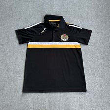 O´NEILLS Herren Retro Rugby Trikot Jersey Gr. S Rangers Logo A17903 Schwarz