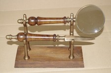 Set Lupe und Brieföffner Holz