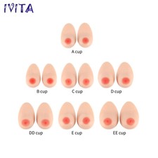 IVITA A-EE Cup Selbstklebend Brüste Silikonbrüste Crossdresser Fake Brüste