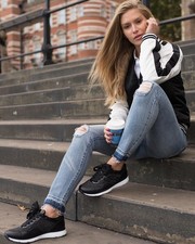 Hogan Interactive - Black Sneaker Size 40 EU - RRP 430€ TikTok Chic Elegant