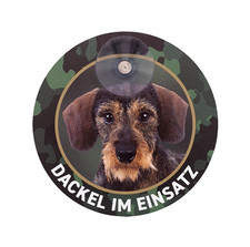 Dackel Autoschild