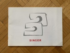 Bedienungsanleitung Gebrauchsanweisung zu Nähmaschine Singer 345 