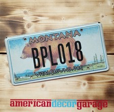 USA Nummernschild/Kennzeichen/license plate/Wildlife*Montana Vital Ground *