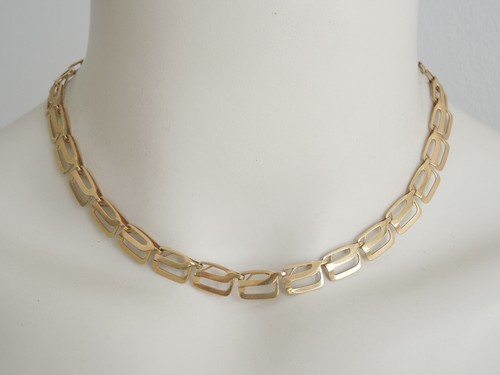 Kette collier goldton - kette,