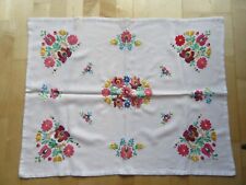 Tischdecke, handgenäht, Größe: 71x55 cm, ca. 40-50 Jahre alt