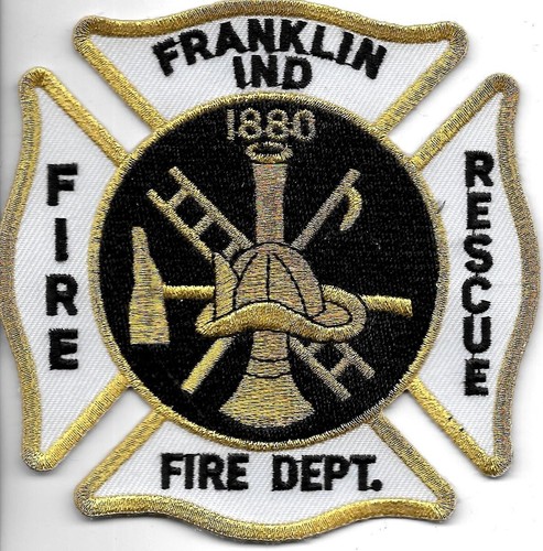 Fire department golden patch - department,