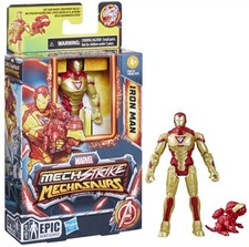 Marvel Action Figur MECHSTRIKE Mechasaurs Avengeres Iron Man HASBRO Spielzeug