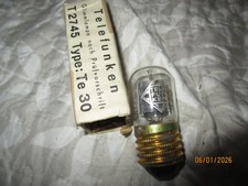 Te 30 TELEFUNKEN TUBE RÖHRE