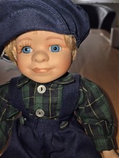 Markenlose Porzellan Sammler-Puppe