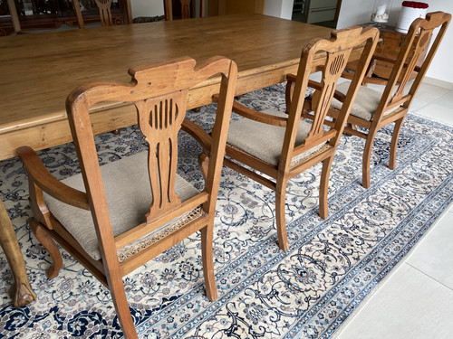Esstisch stühle teakholz - 6,