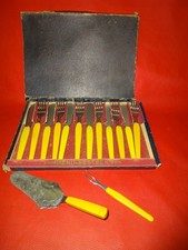 DDR KULT Besteck Plastegriff-Catatin 14 tl mit Schachtel