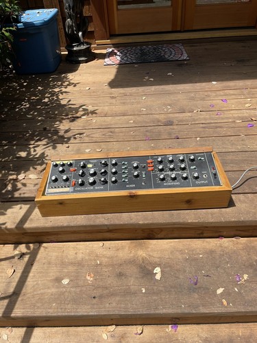 The minimoog model with - the,