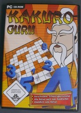 Kakuro Guru, Zahlenrätsel, verschiedene Schwierigkeitsstufen (PC), neuwertig