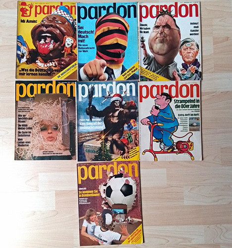 Pardon satire zeitschrift - pardon,