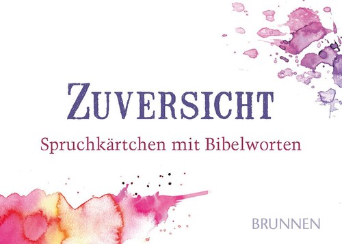 Spruchkärtchen mit