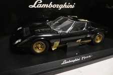 RARITÄT KYOSHO LAMBORGHINI MIURA P400 SV BLACK SCHWARZ 1:18  OVP TOP NOOB