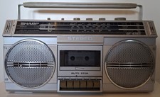 Boombox Ghettoblaster Sharp