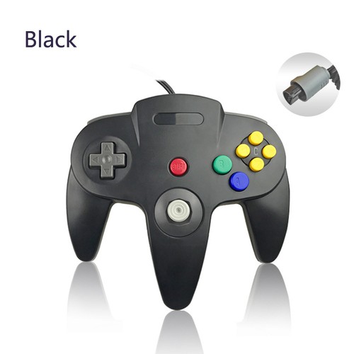 Schwarz n64 wired gamepad - schwarz,