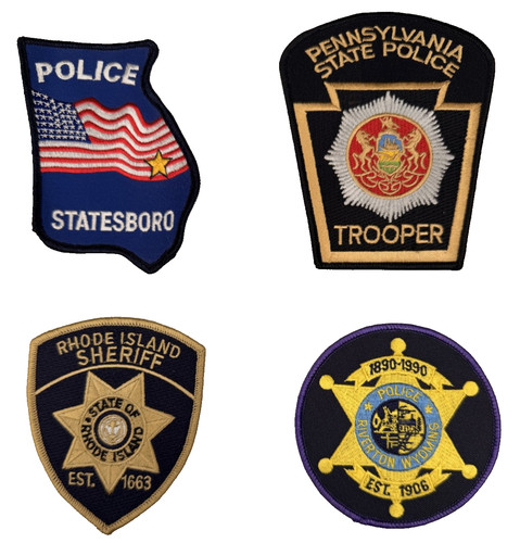 Police patch usa - us,