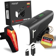 Fahrradlicht Set,StVZO,USB Typ