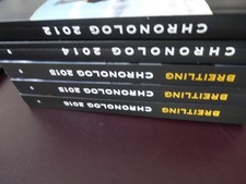 Breitling Uhrenkatalog, 2012, 2014, 2015, 2015, 2016, mit Preislisten