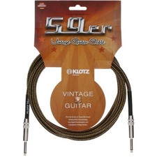 Klotz Vintage Gitarrenkabel 3m