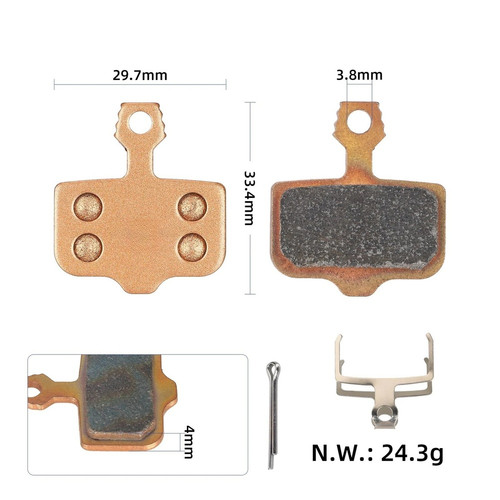 Sinter bremsbeläge für kugoo - sinter,