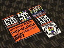 150x Linke Aufkleber - Mix