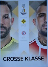 Programm & Aufstellung Supercup 2017 Borussia Dortmund vs Bayern München