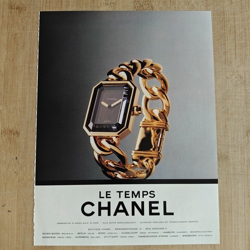 Chanel uhr 1989 vintage - chanel,