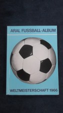 Fußball WM1966,ARAL Album,komplett,40xorig.Autogramme,u.aEusebio,Suarez,Rivera