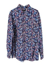 Paisley Herren Hemd Langarm