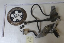 Suzuki GSF 600 Bandit Hinterrad Bremszylinder Bremspedal Bremsscheibe und Beläge