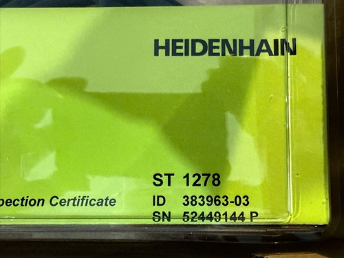 Heidenhain messtaster 1278 - heidenhain,