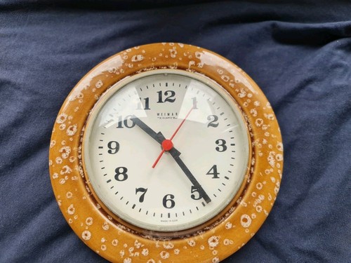 Vintage wanduhr weimar - vintage,
