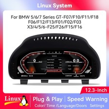 LCD Cluster Digital Tacho